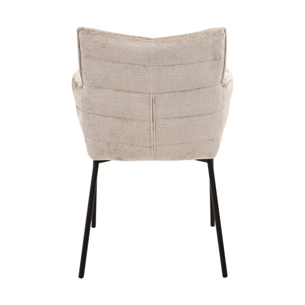 kick eetkamerstoel goos - grijs / beige - Afbeelding 5