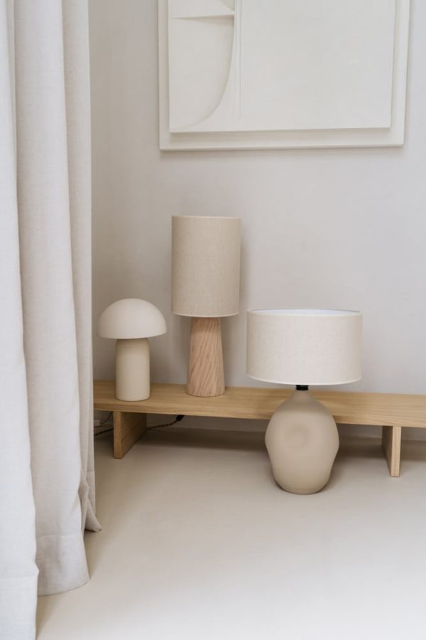 studio femme aardewerk tafellamp maeve - Afbeelding 5