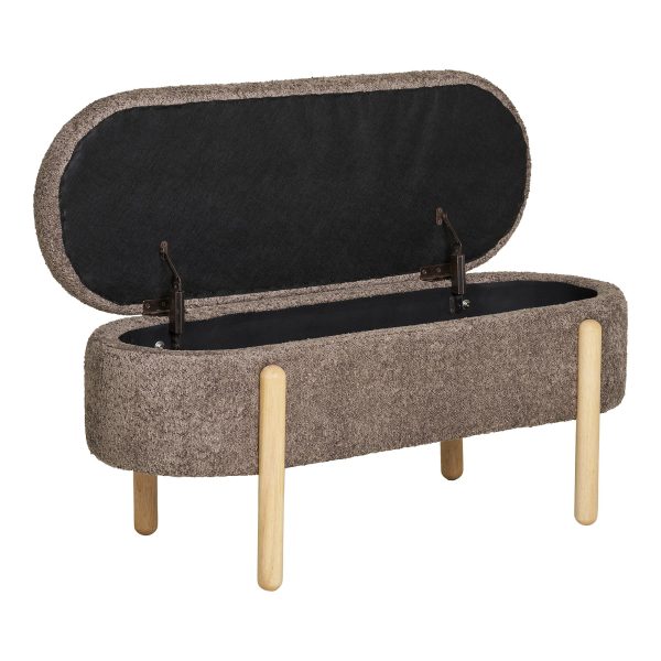 house nordic branca bankje - bruin - Afbeelding 6