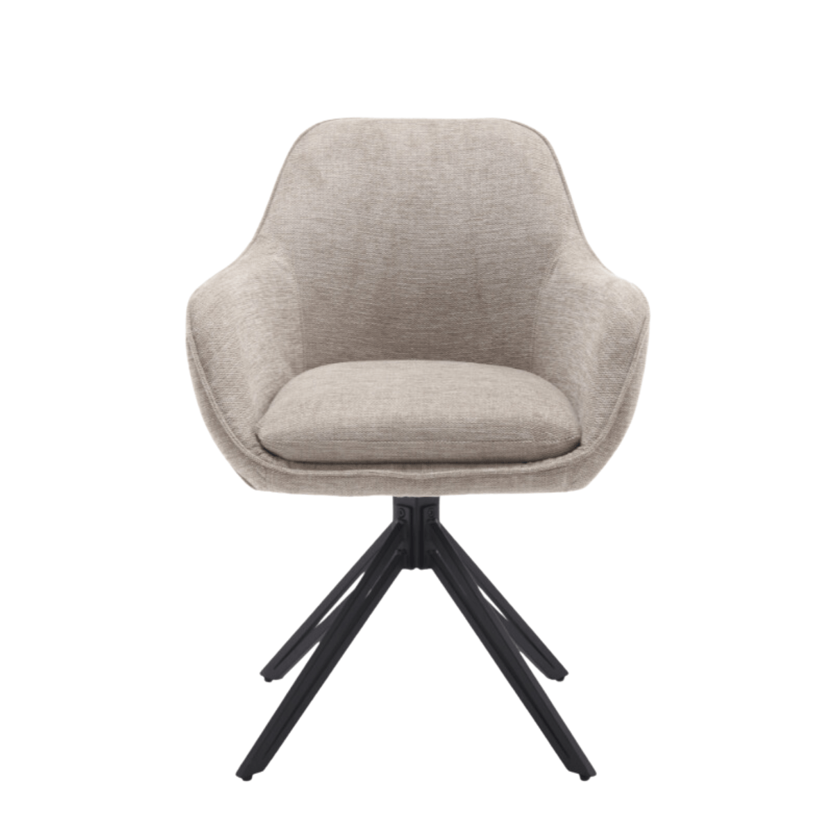 starfurn draaistoel jens - beige - set van 2 - Afbeelding 6