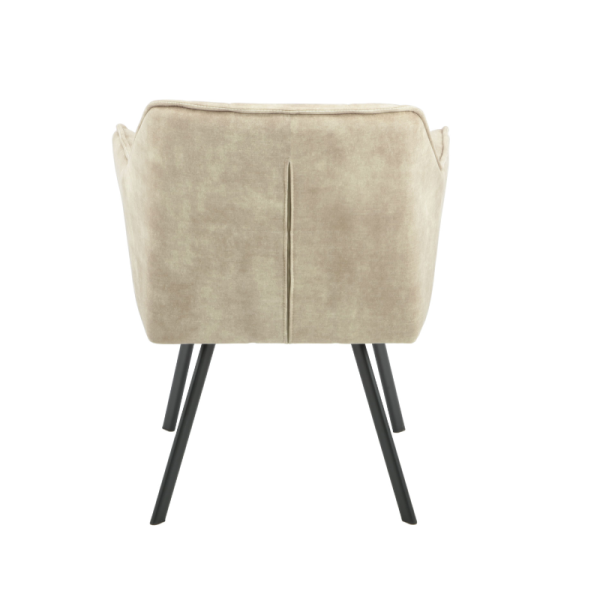 starfurn eetkamerstoel emma - taupe - Afbeelding 6