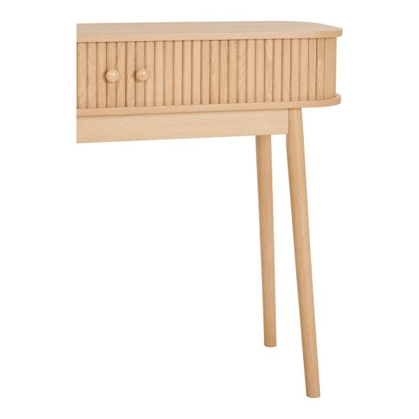 house nordic nikko sidetable met verticale houten latten, scandinavisch, bohemian, japandi interieur