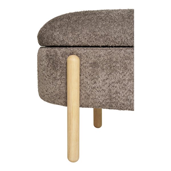 house nordic branca bankje - bruin - Afbeelding 7