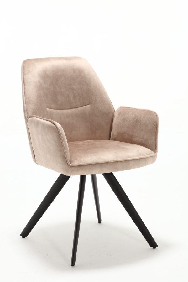 starfurn eetkamerstoel nova - beige - 2 stuks - Afbeelding 7