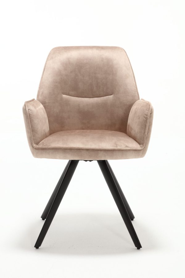 starfurn eetkamerstoel nova - beige - 2 stuks - Afbeelding 8