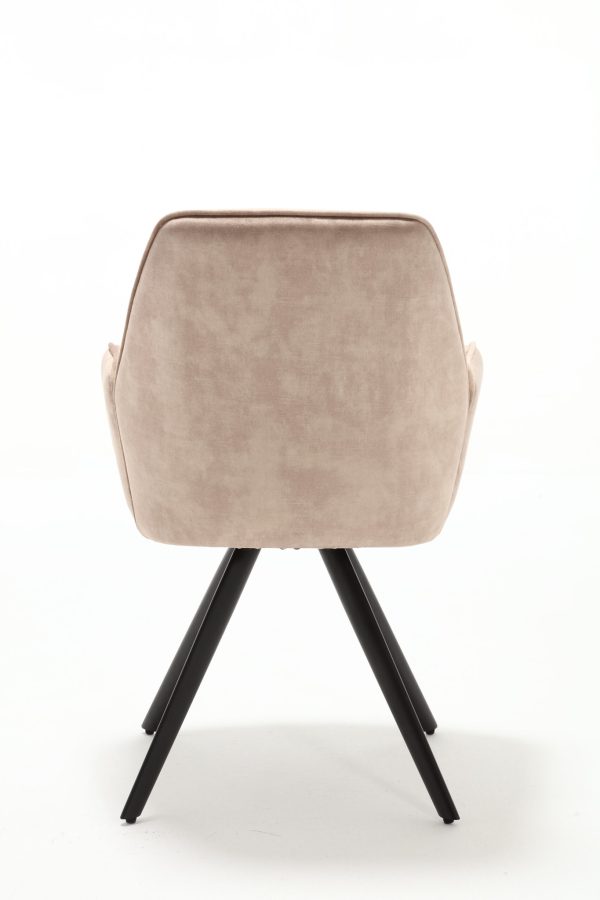 starfurn eetkamerstoel nova - beige - 2 stuks - Afbeelding 10