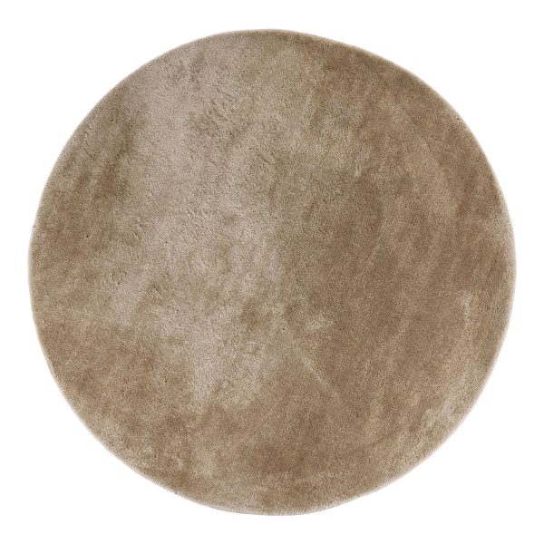 house nordic miami vloerkleed - zand - Ø160 cm