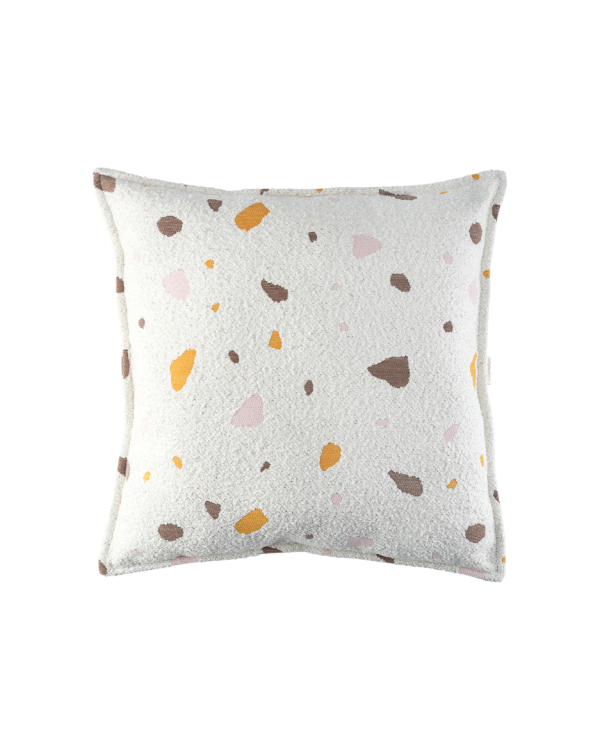 Terrazzo Marble Block Cushion