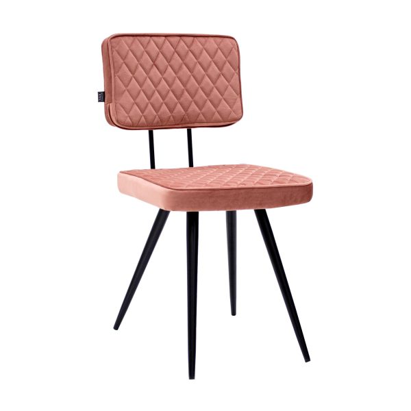 kick eetkamerstoel toby - roze