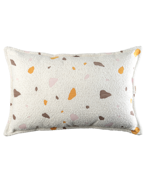 Terrazzo Marble Bolster Cushion