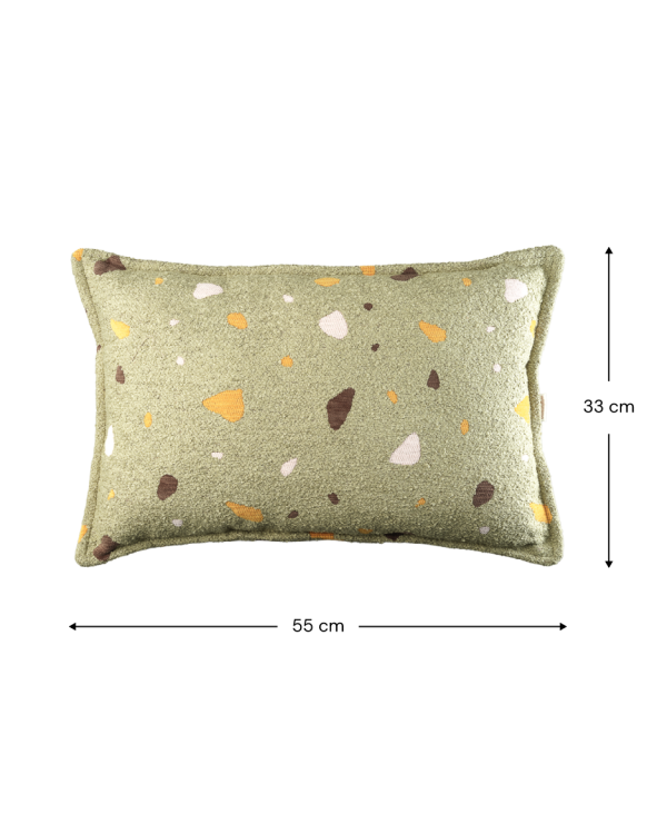 Terrazzo Moss Bolster Cushion - Afbeelding 2