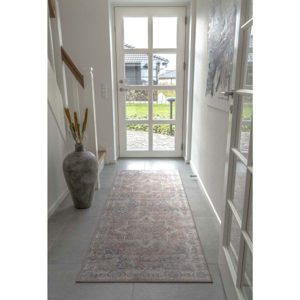 house nordic gangloper havana - oranje & blauw - Afbeelding 2