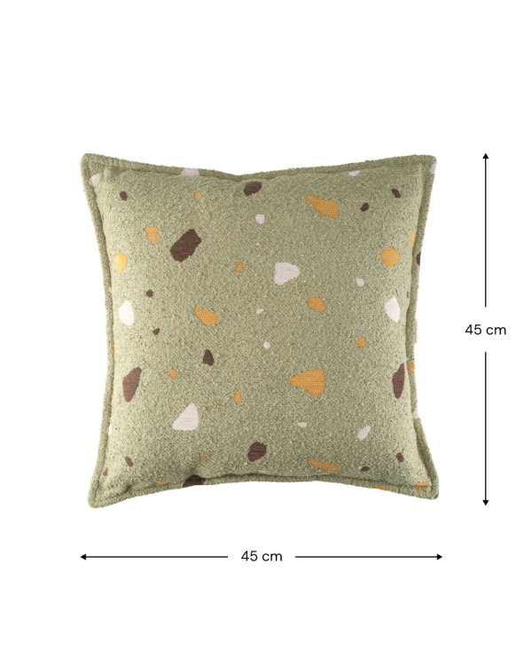 Terrazzo Moss Block Cushion - Afbeelding 2