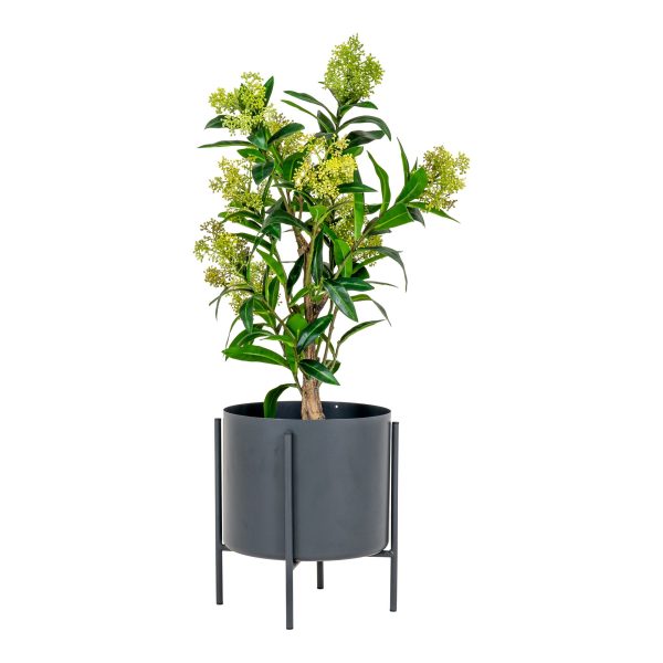 house nordic kunstplant skimmia - 75cm - Afbeelding 3