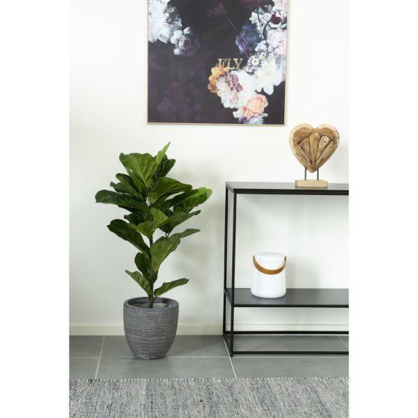 house nordic kunstplant ficus - 100 cm - Afbeelding 3