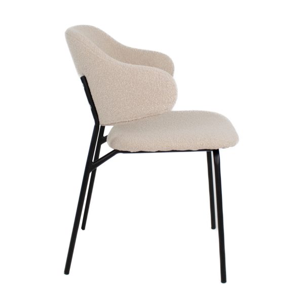 kick eetkamerstoel ella - beige - Afbeelding 4