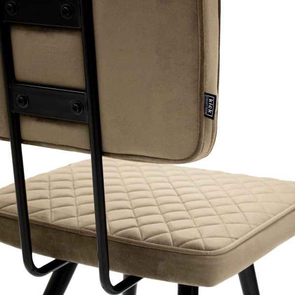 kick eetkamerstoel toby - taupe - Afbeelding 6