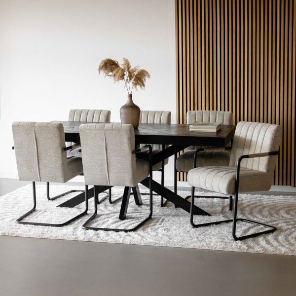 kick buisframe stoel isa - beige - Afbeelding 7