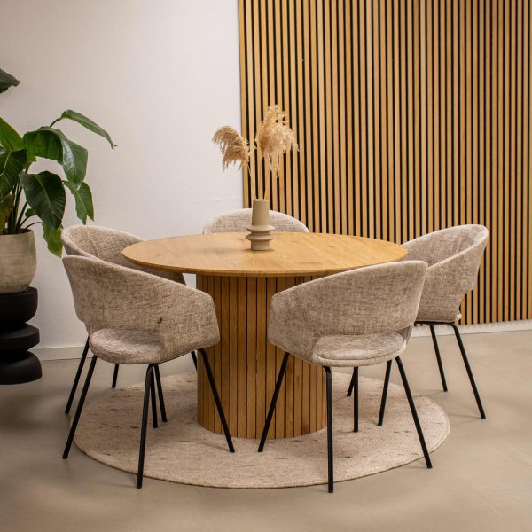 kick eetkamerstoel mette - beige - Afbeelding 9