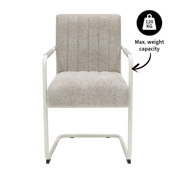 kick buisframe stoel isa - beige - Afbeelding 9