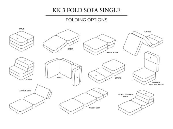 by klipklap speelbank - 3 fold - single soft - Afbeelding 10
