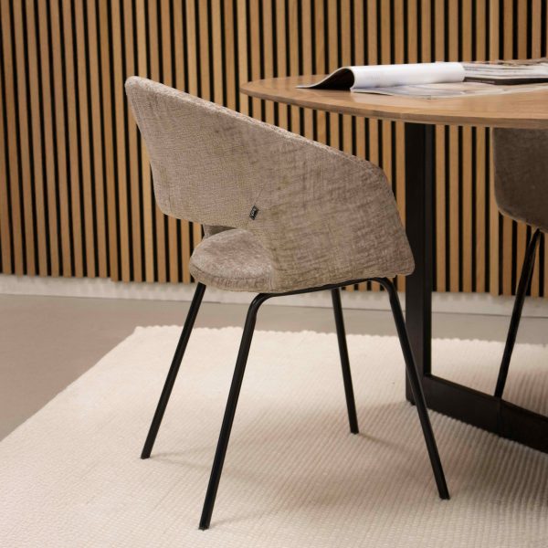kick eetkamerstoel mette - beige - Afbeelding 10