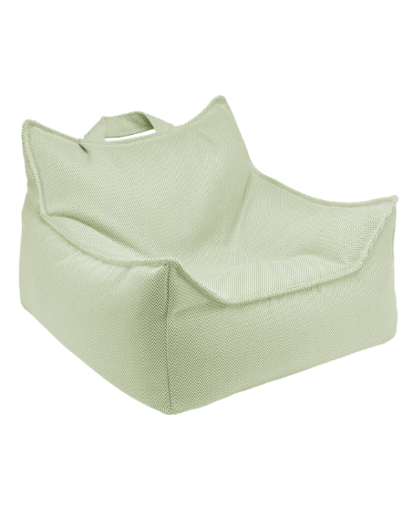 wigiwama outdoor zitzak - herba, beanbag chair groen, groene scandinavische zitzak voor buiten