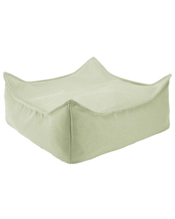 wigiwama outdoor ottoman - herba - poef voor buiten - scandinavisch - groen