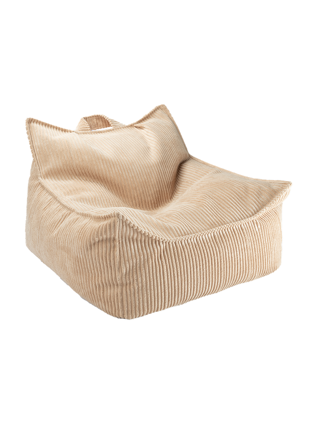 wigiwama beanbag chair - brown sugar