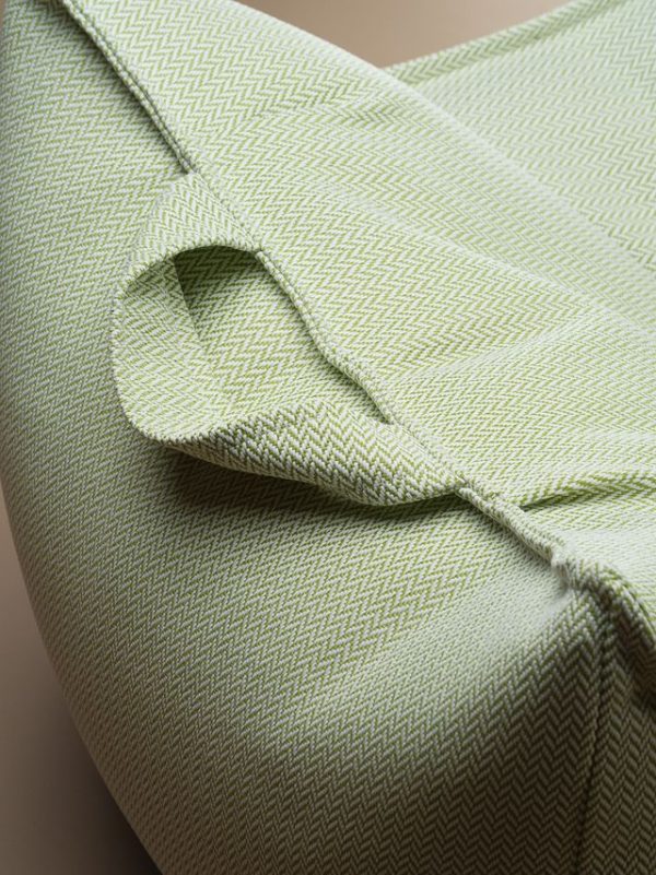 wigiwama outdoor zitzak - herba, beanbag chair groen, groene scandinavische zitzak voor buiten