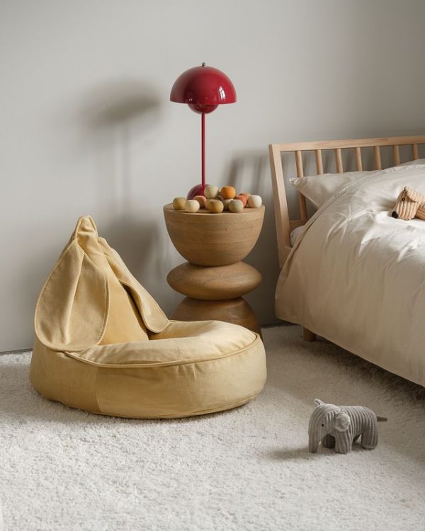 wigiwama bunny beanbag - salted caramel - Afbeelding 12