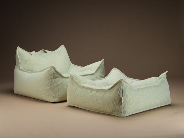 wigiwama outdoor zitzak - herba, beanbag chair groen, groene scandinavische zitzak voor buiten
