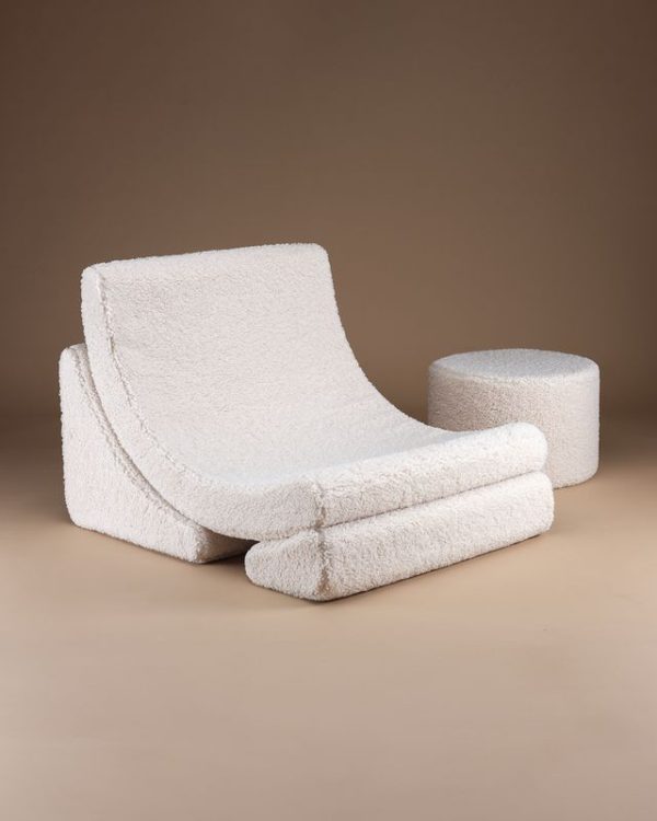 wigiwama moon fauteuil – crème - Afbeelding 14