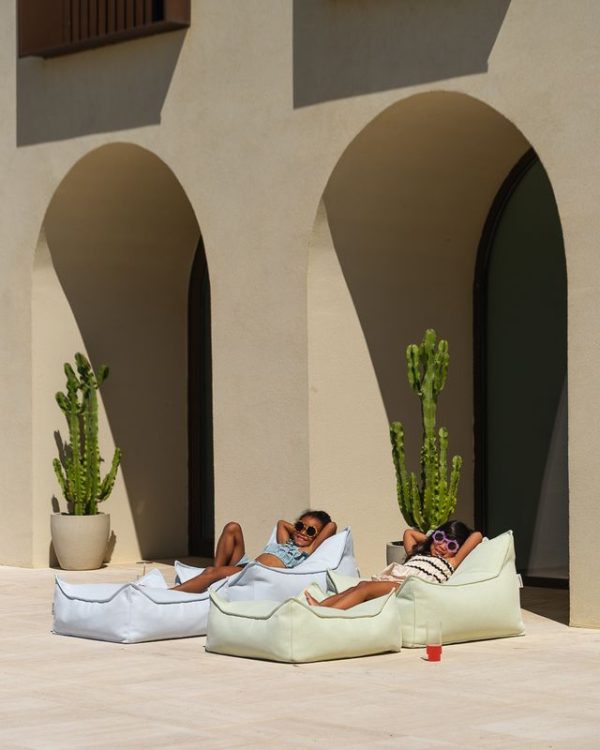 wigiwama outdoor zitzak - herba, beanbag chair groen, groene scandinavische zitzak voor buiten