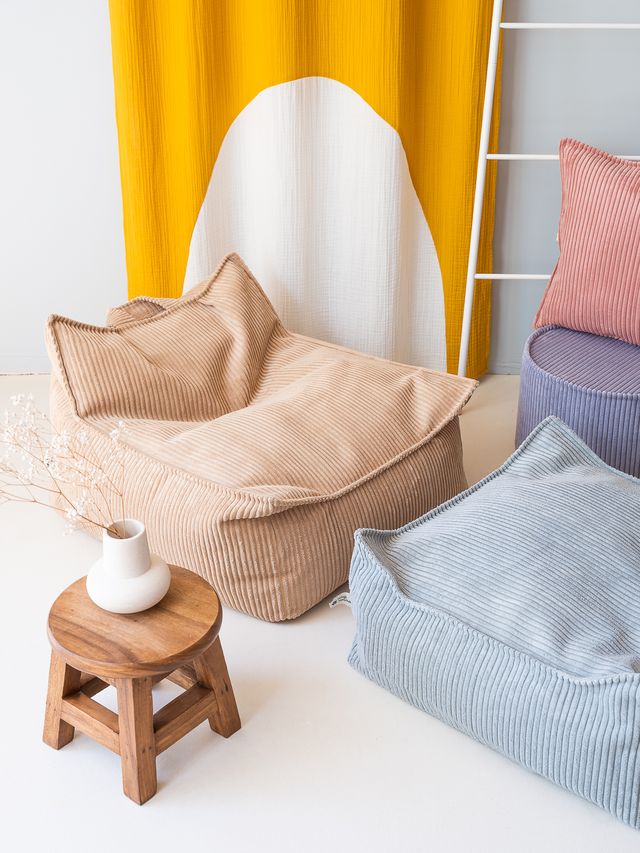 wigiwama beanbag chair - brown sugar - Afbeelding 16