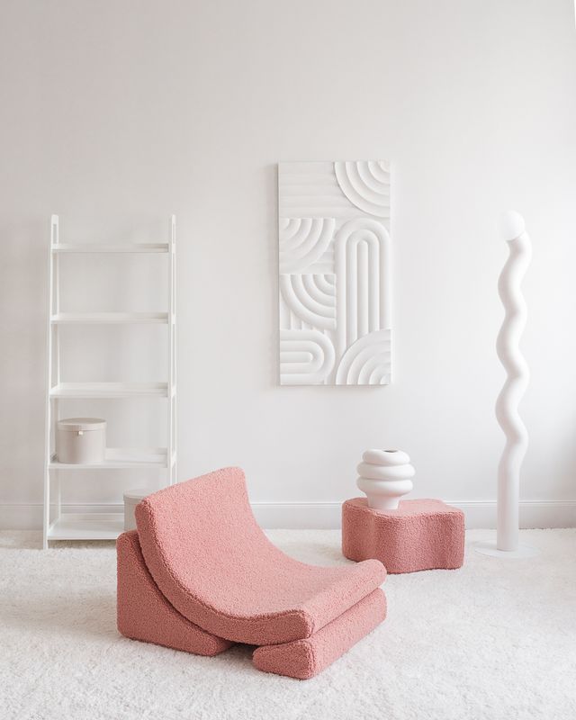 wigiwama moon stoel - roze - Afbeelding 16