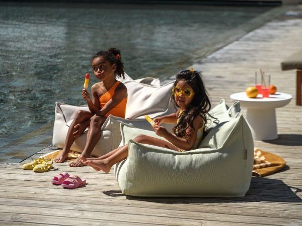wigiwama outdoor zitzak - herba, beanbag chair groen, groene scandinavische zitzak voor buiten