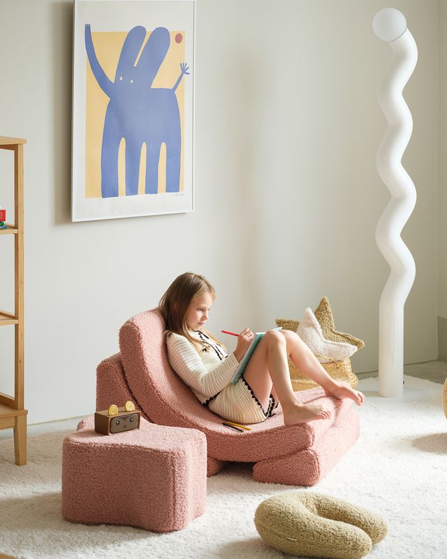 wigiwama moon stoel - roze - Afbeelding 19