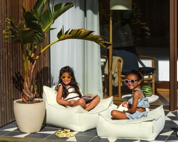 wigiwama outdoor zitzak - herba, beanbag chair groen, groene scandinavische zitzak voor buiten