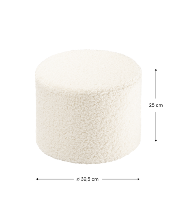 wigiwama poef - crème - Afbeelding 4