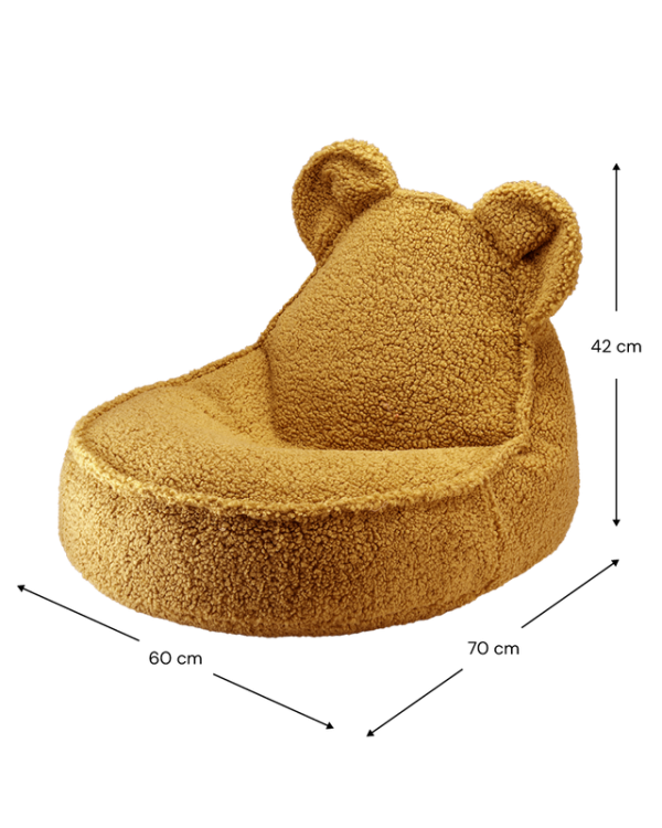 wigiwama bear beanbag – maple - Afbeelding 4