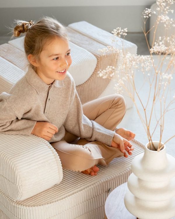 wigiwama flip kinderstoel - wit - Afbeelding 6