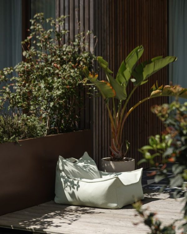 wigiwama outdoor zitzak - herba, beanbag chair groen, groene scandinavische zitzak voor buiten