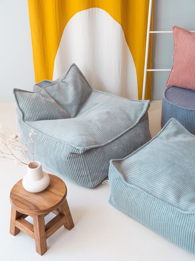 wigiwama beanbag chair - peppermint green - Afbeelding 6