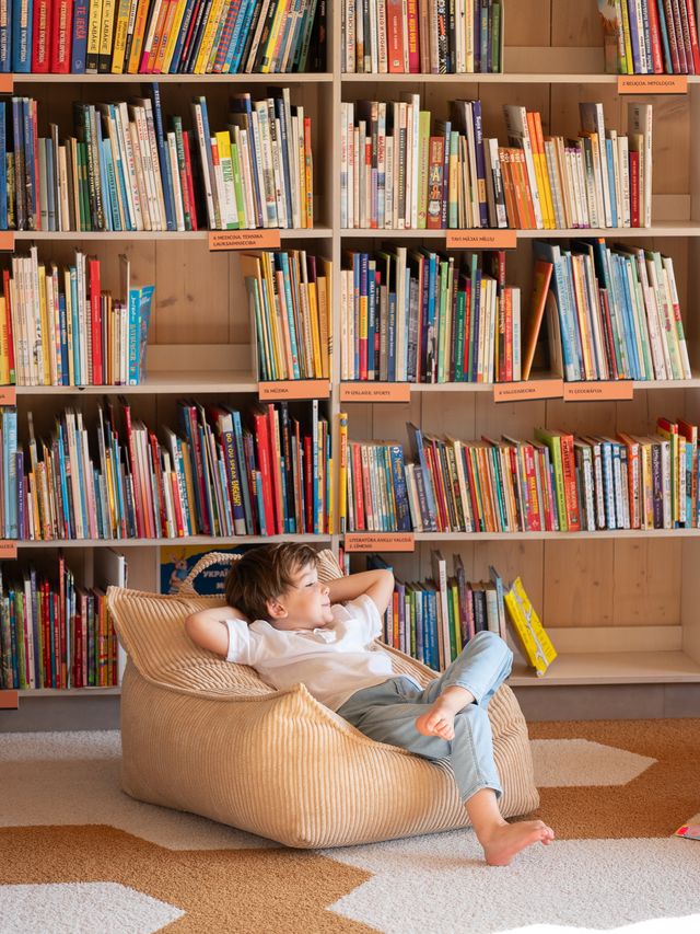 wigiwama beanbag chair - brown sugar - Afbeelding 6