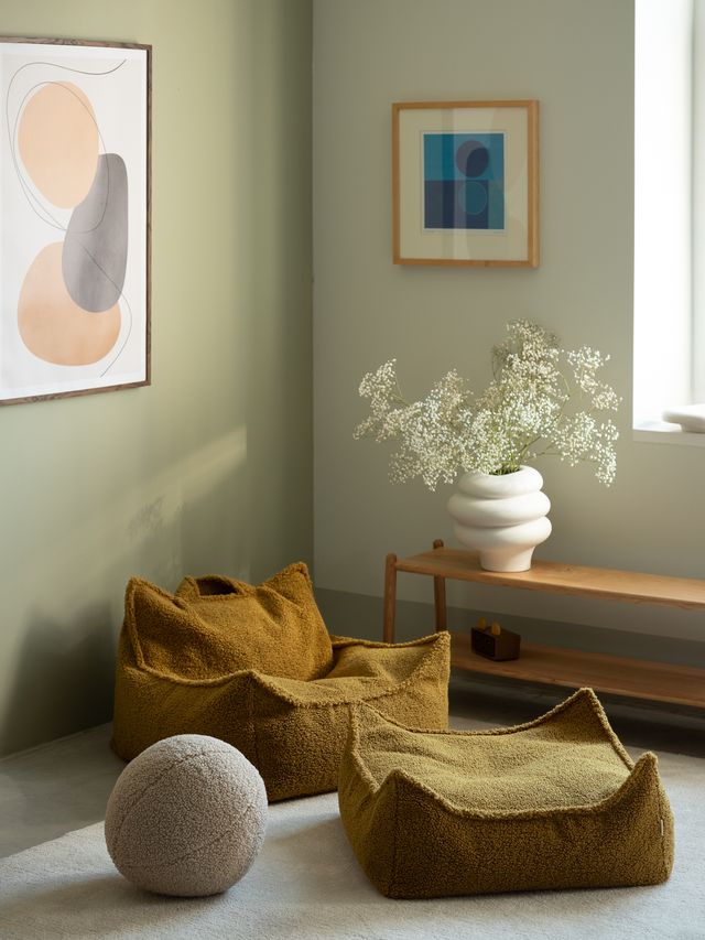 wigiwama zitzak - oker - Afbeelding 6