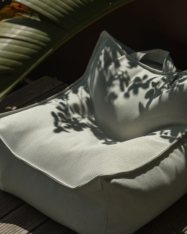 wigiwama outdoor zitzak - herba, beanbag chair groen, groene scandinavische zitzak voor buiten