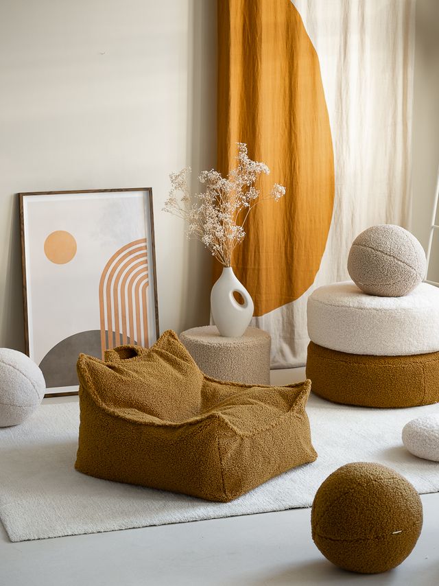 wigiwama zitzak - oker - Afbeelding 9