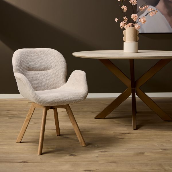 starfurn eetkamerstoel jesse - beige