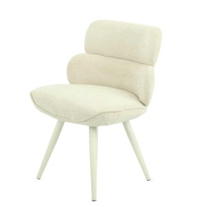 starfurn eetkamerstoel abby - beige -scandinavisch